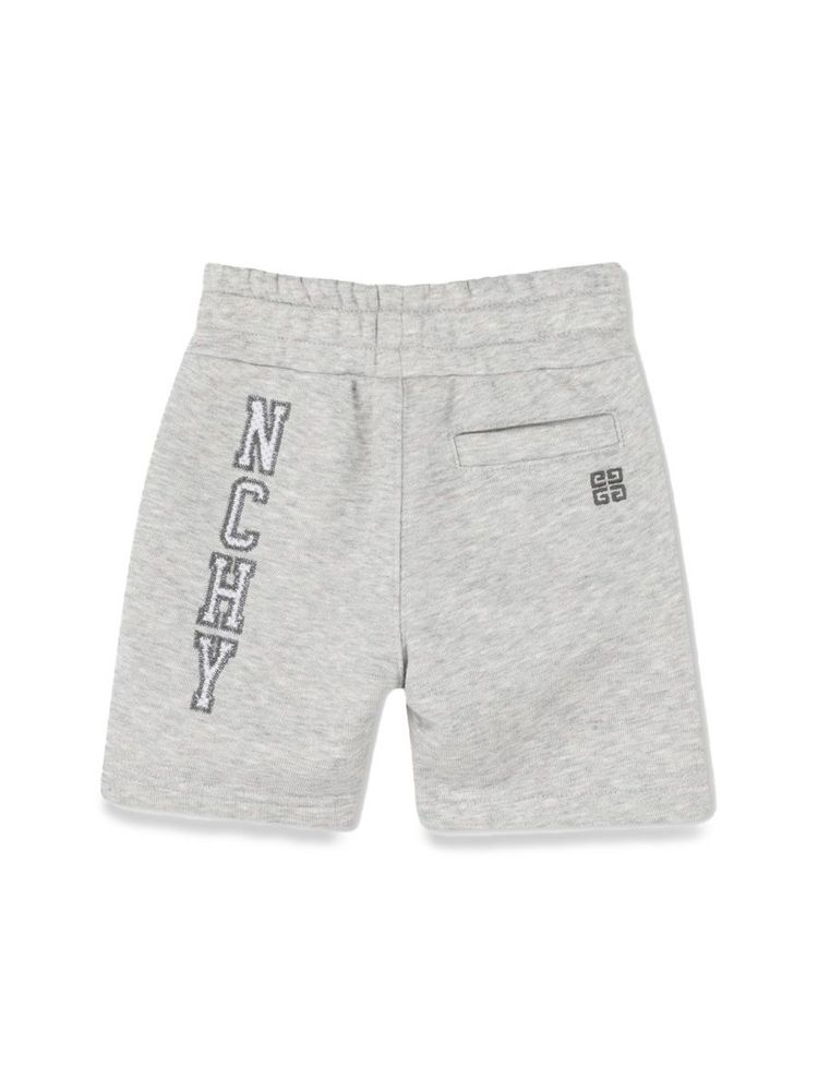 Givenchy Kids 로고 플리스 쇼츠