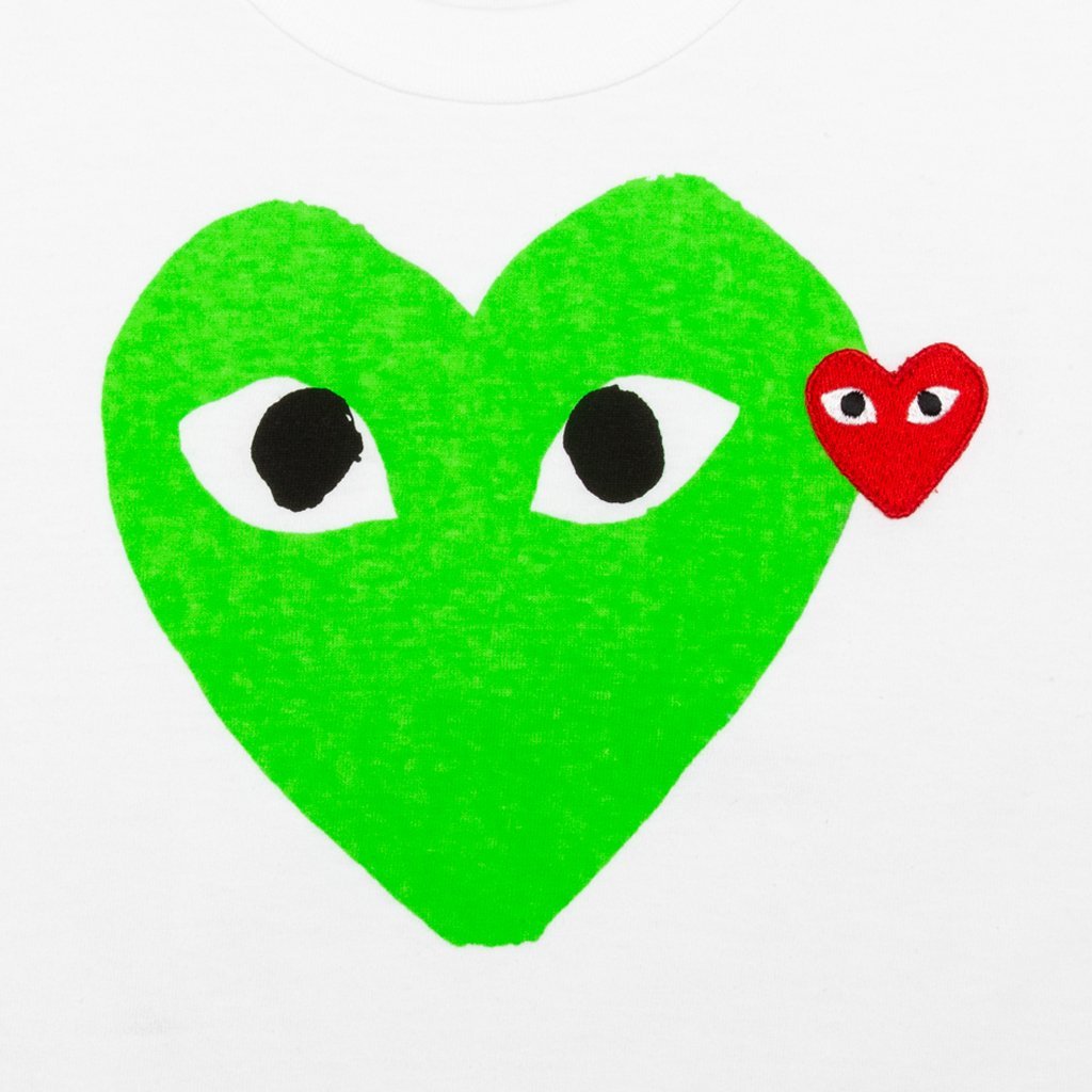Comme des Garçons Play Short Sleeve Crewneck T-Shirt