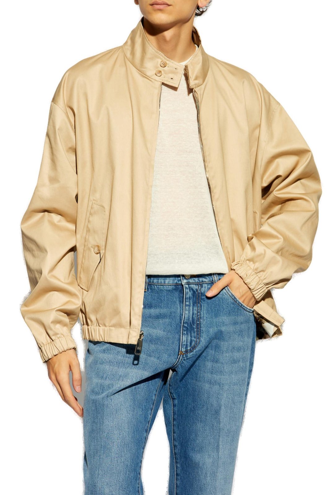 Dolce & Gabbana Floral Printed Reversible High-Neck Jacket – Cettire 