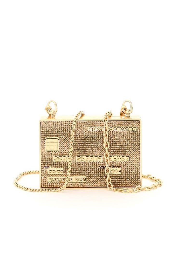 Alexander Wang Wangloc Credit Card Minaudiere Clutch Bag