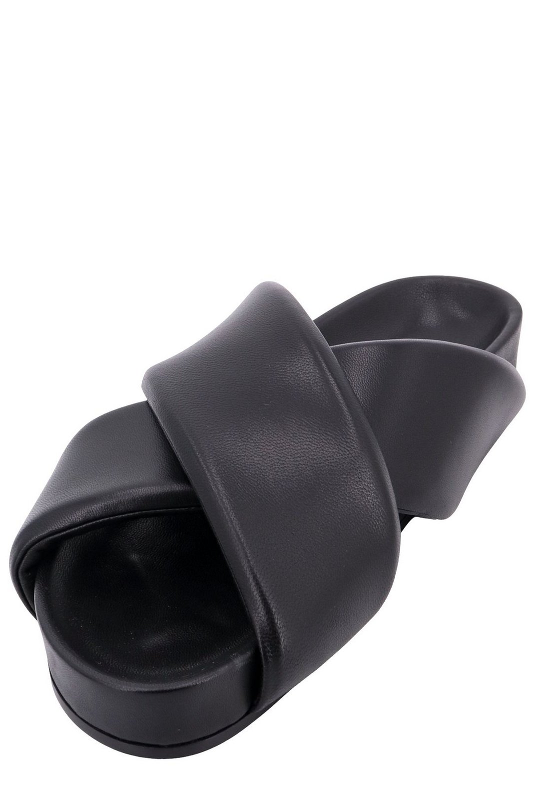 Jil Sander クロスオーバーストラップパッドサンダル