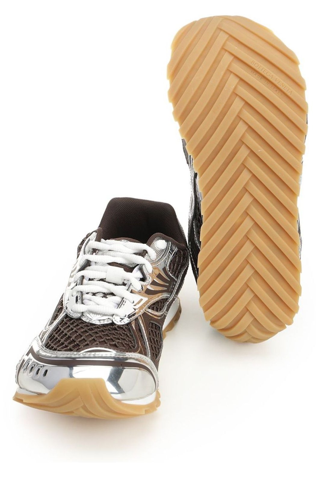 Bottega Veneta Orbit Lace-Up Sneakers