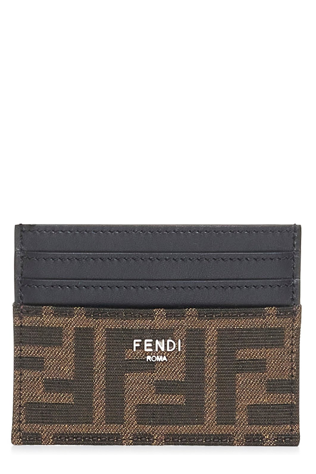 Fendi FF Jacquard Card Holder