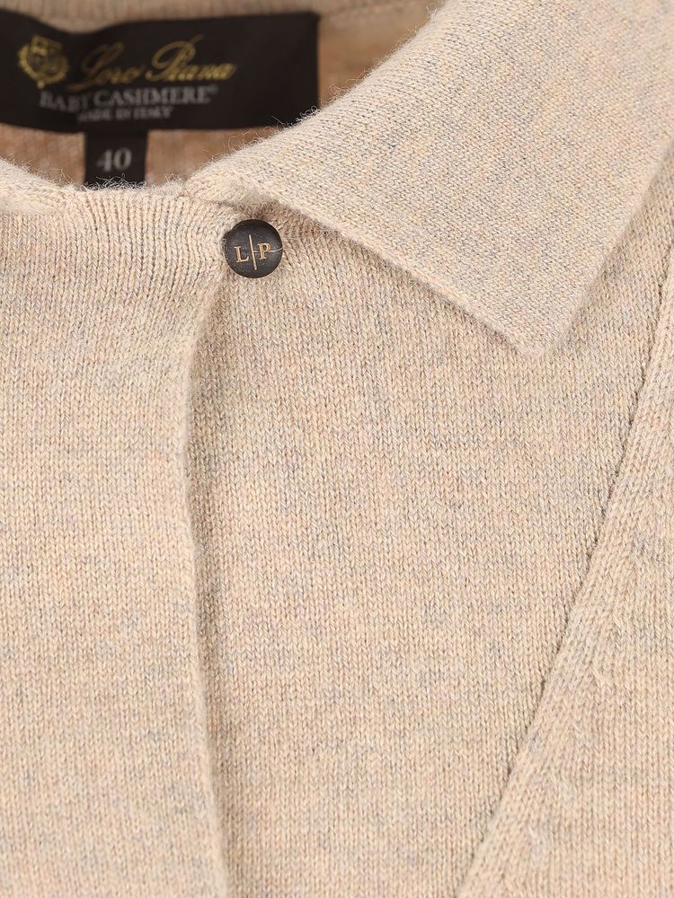 LOROPIANA 아로나 니트 폴로 셔츠