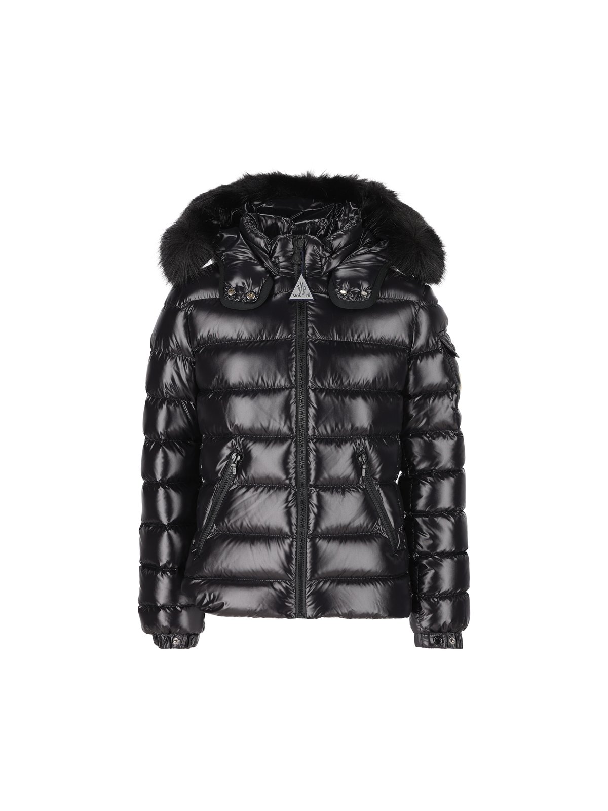 Moncler Enfant Fur-Trimmed Hooded Puffer Jacket