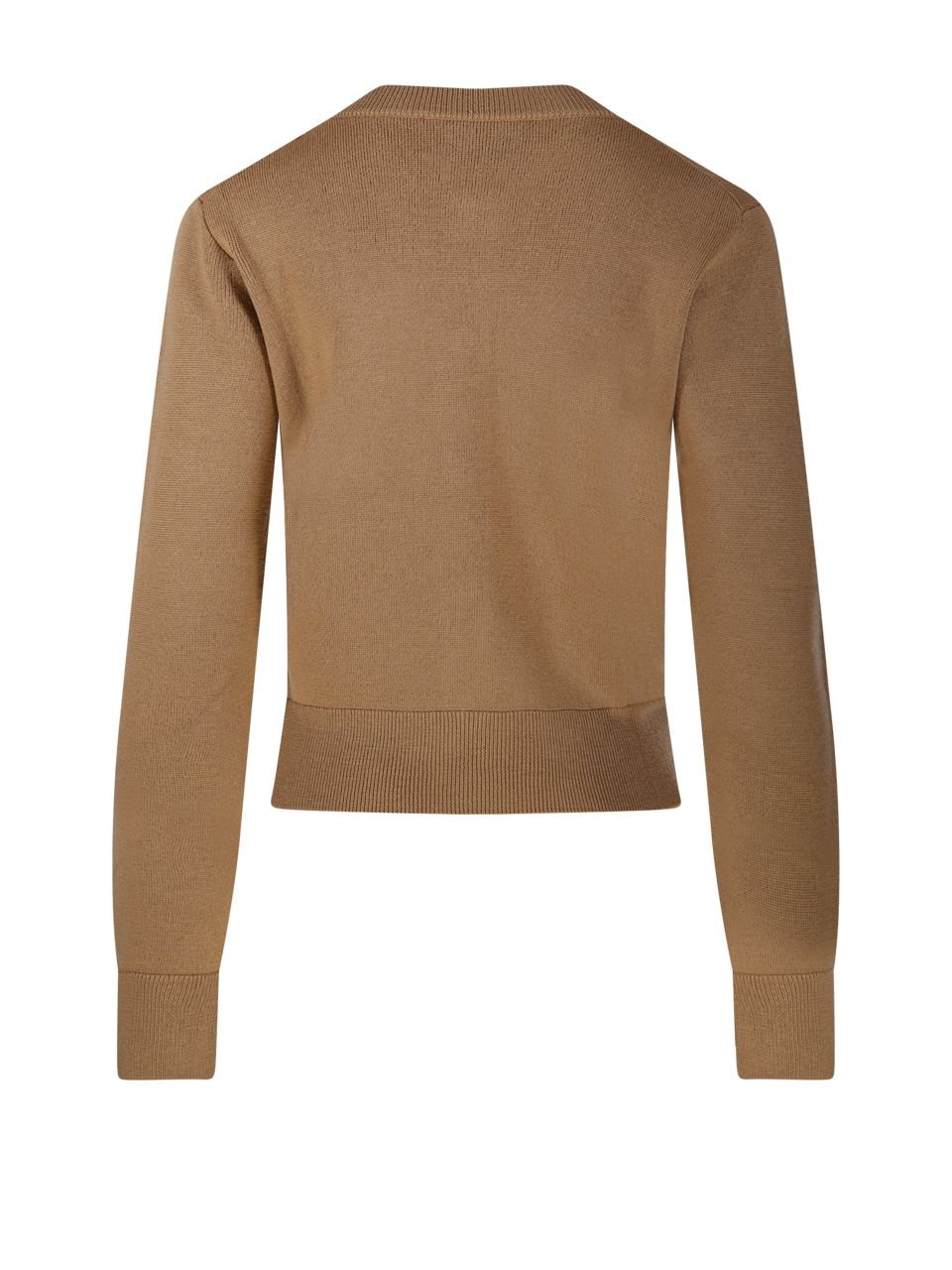 AMI Paris Ami de Coeur Embroidered Cardigan