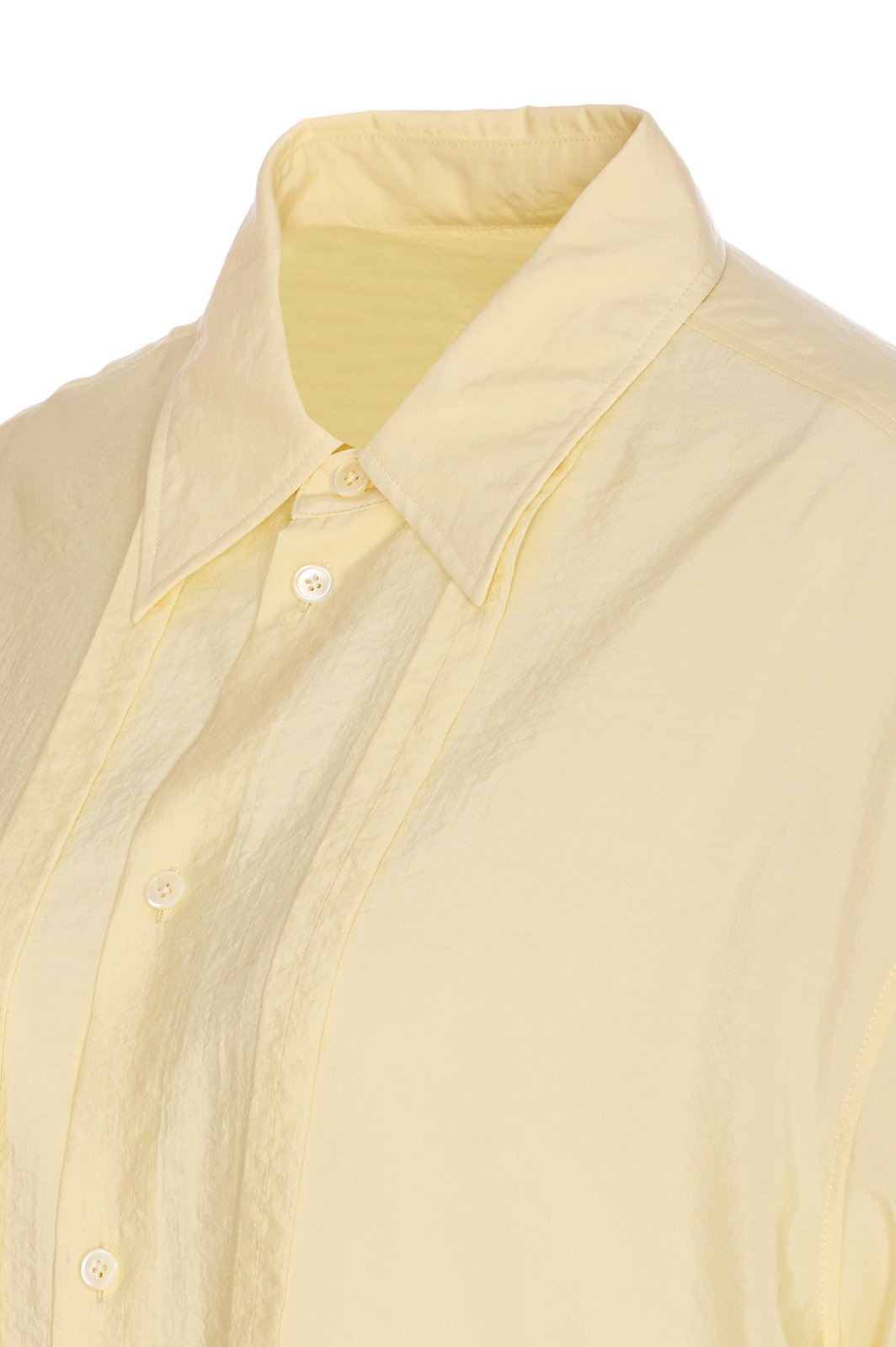LEMAIRE TO1337LJ1011BK980 関税送料込 Asymmetric Layered Cotton Top – La Garçonne