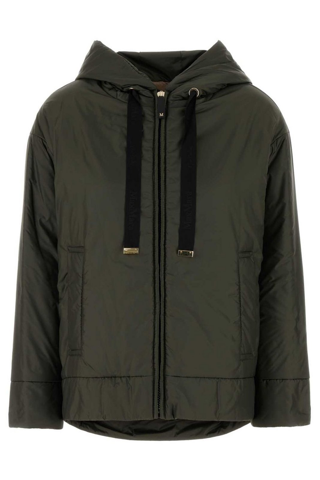 Max Mara The Cube Daria Zip-Up Hooded Jacket
