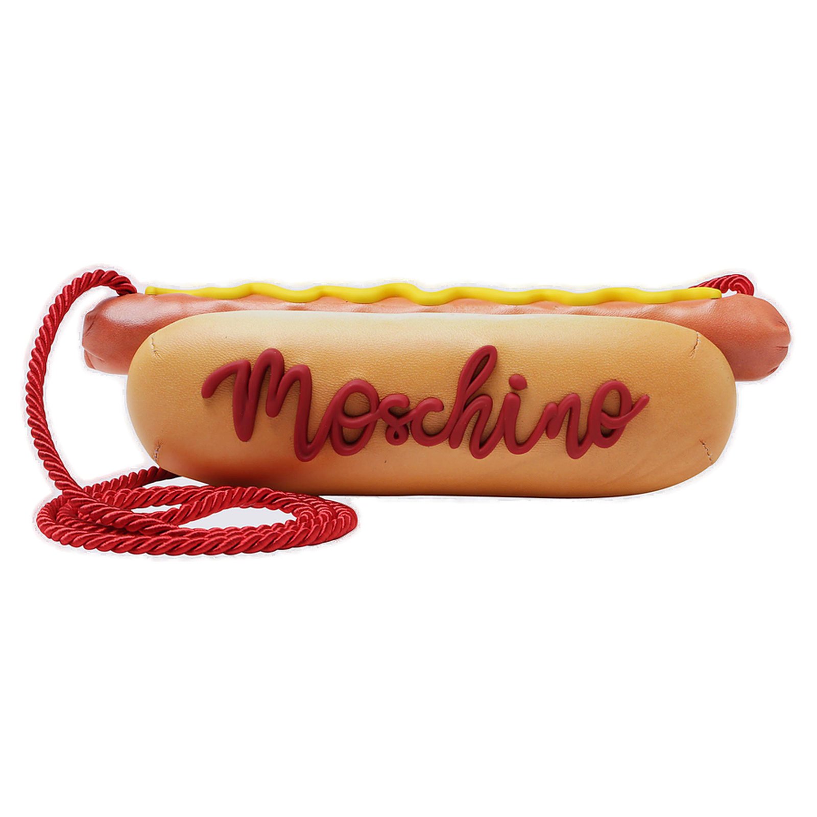 moschino hot dog bag