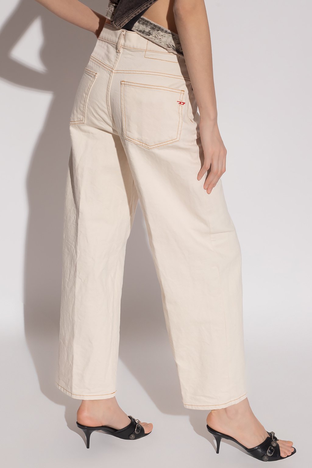 Diesel 2000 Wide-Leg Mid-Rise Jeans