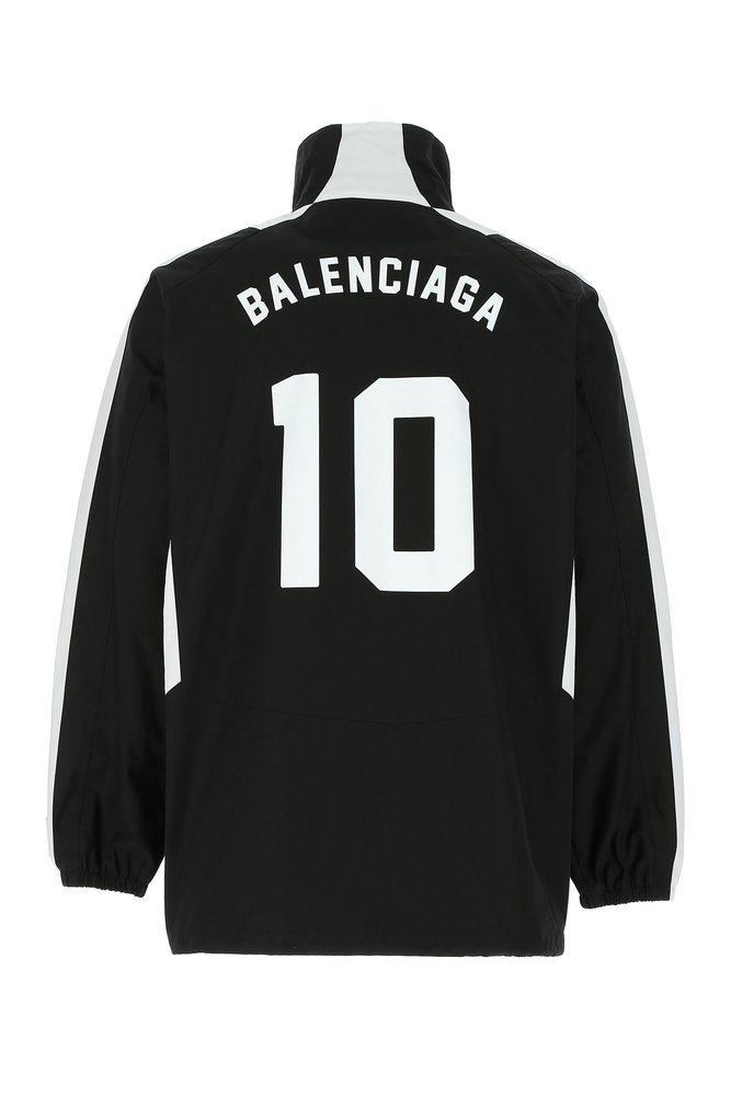 ジャケット・アウター balenciaga soccer track jacket Men's Soccer Varsity Jacket in Black | Balenciaga US