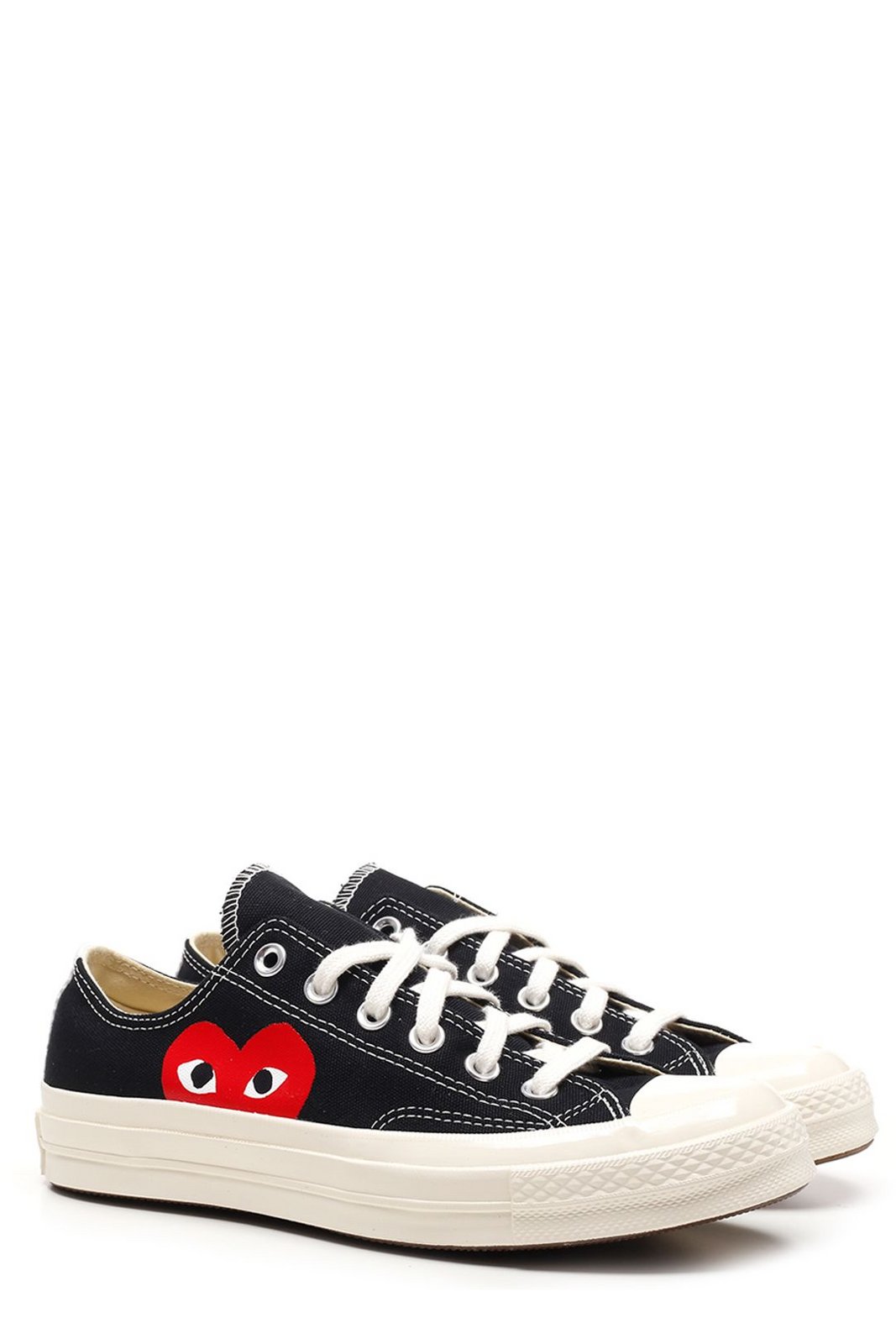 降价！CDG Play 爱心帆布鞋， 6.3折 $108.89（约801元）