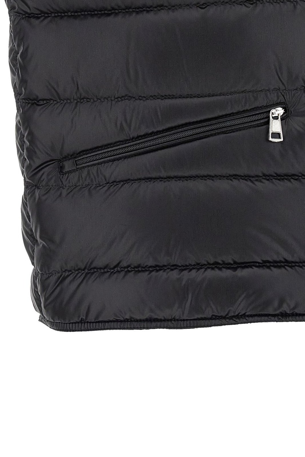 Moncler Gui Logo-Patch High Neck Puffer Gilet