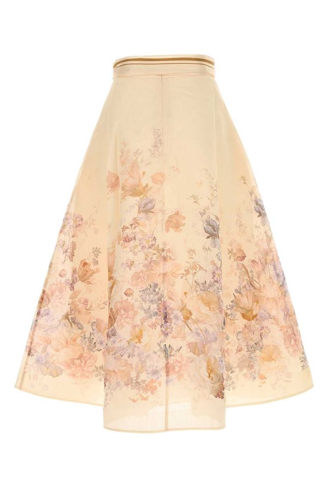 ZIMMERMANN 어센트 서클 미디 스커트
