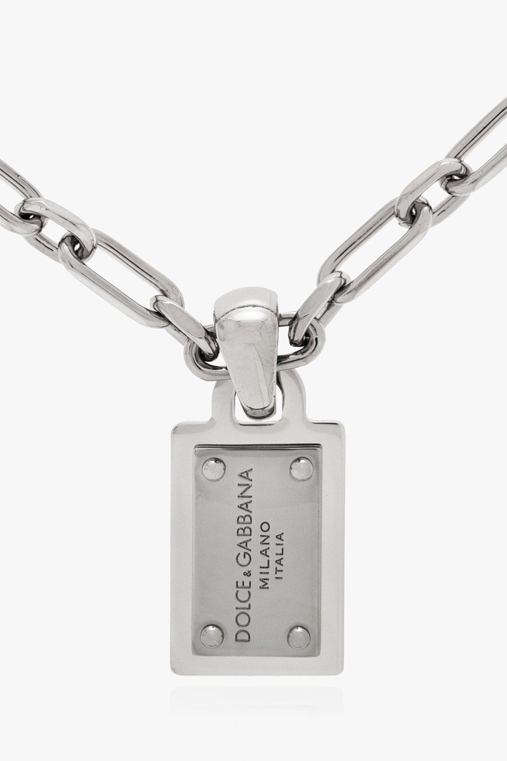 Dolce & Gabbana Logo Charm Bracelet