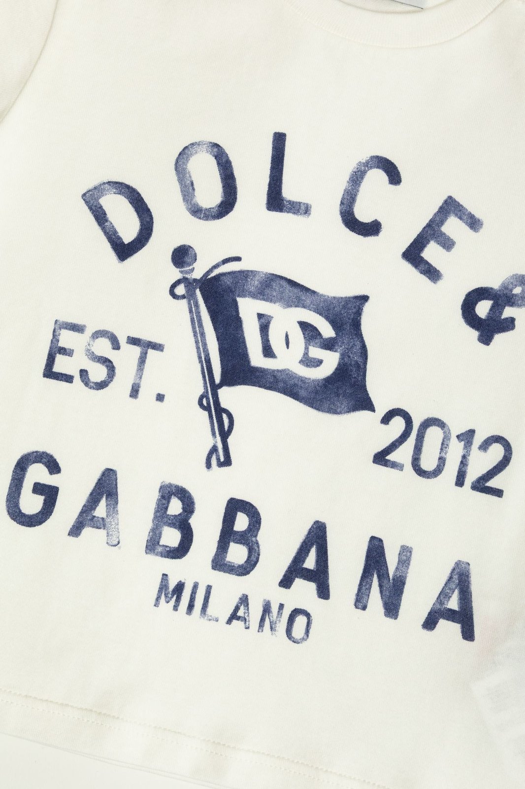 Dolce & Gabbana Kids Logo Printed Jersey T-Shirt