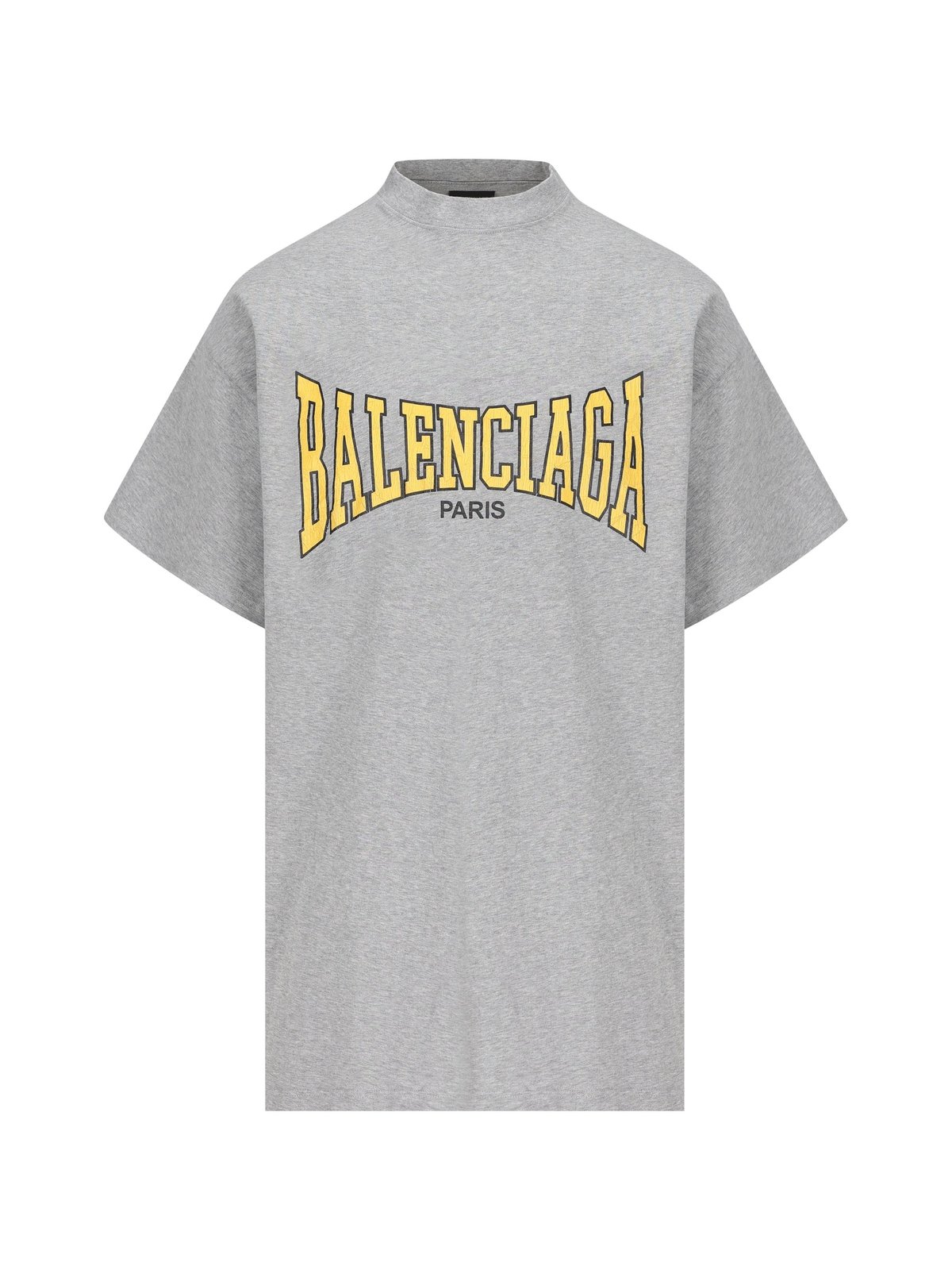 Balenciaga Paris Logo Printed Oversized T-Shirt