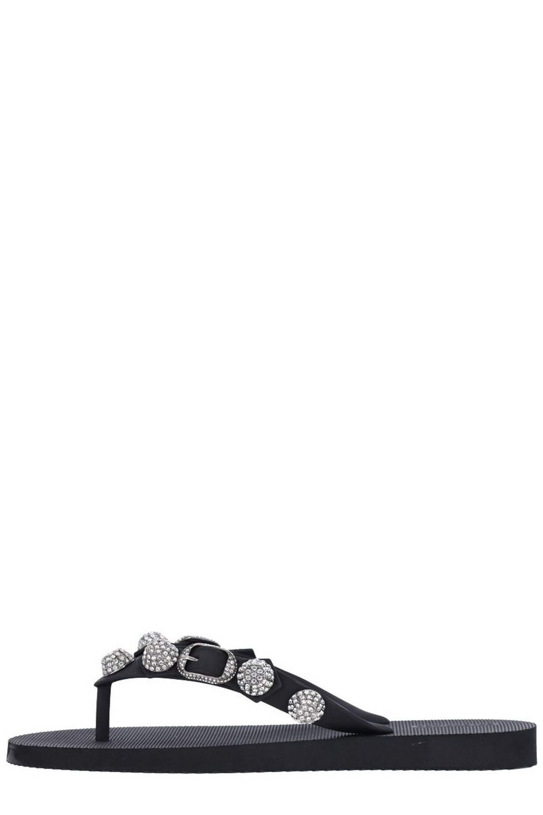 Balenciaga Cagole Studded Thong Sandals