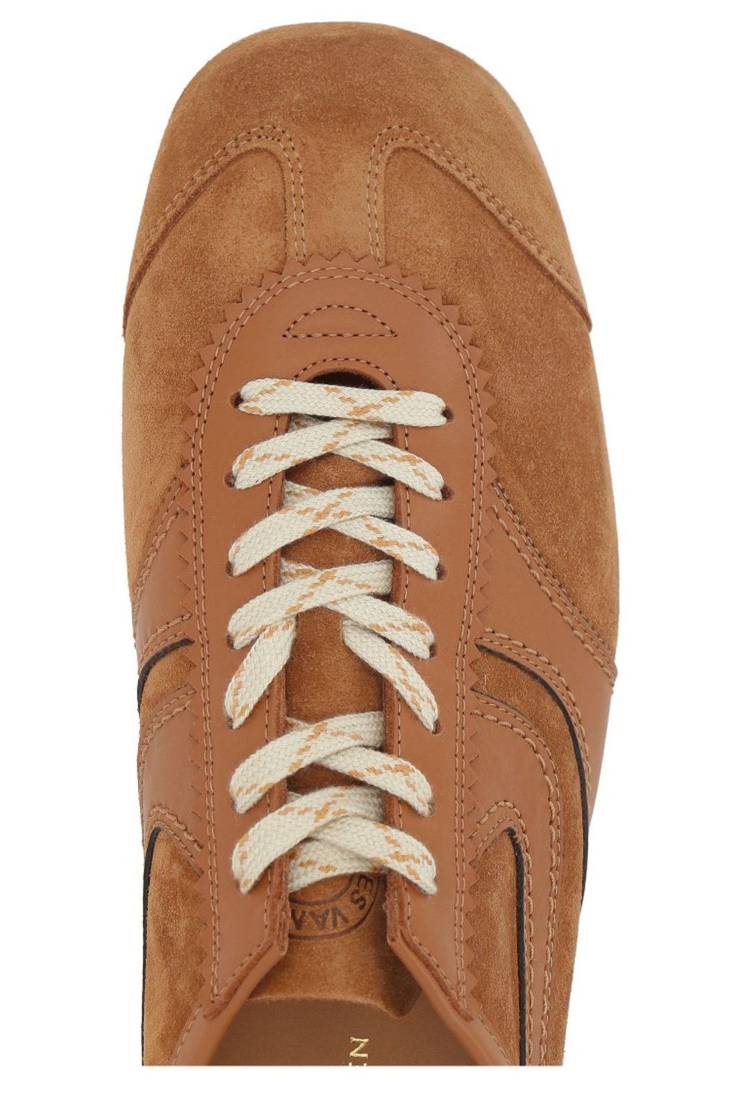 Dries Van Noten Round Toe Lace-Up Sneakers