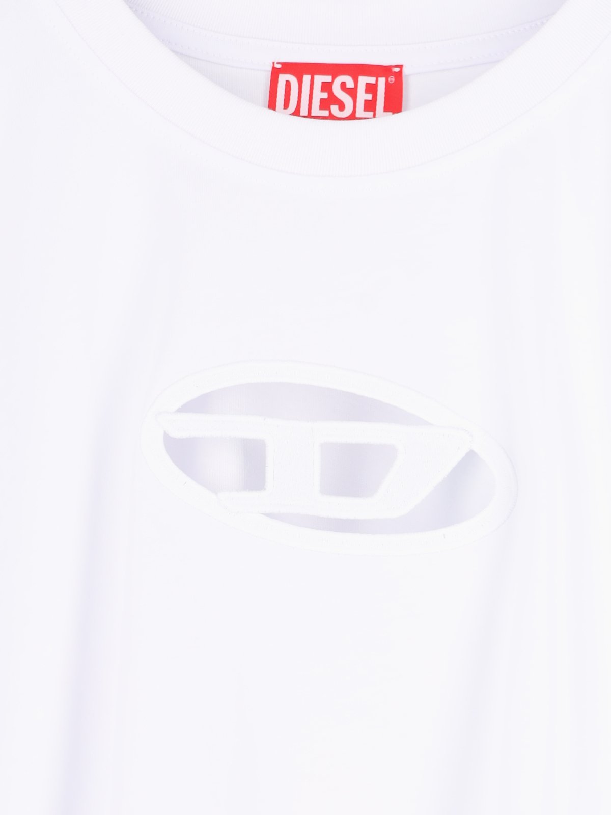 Diesel T-Buxt-Crop-Od Boxy T-Shirt