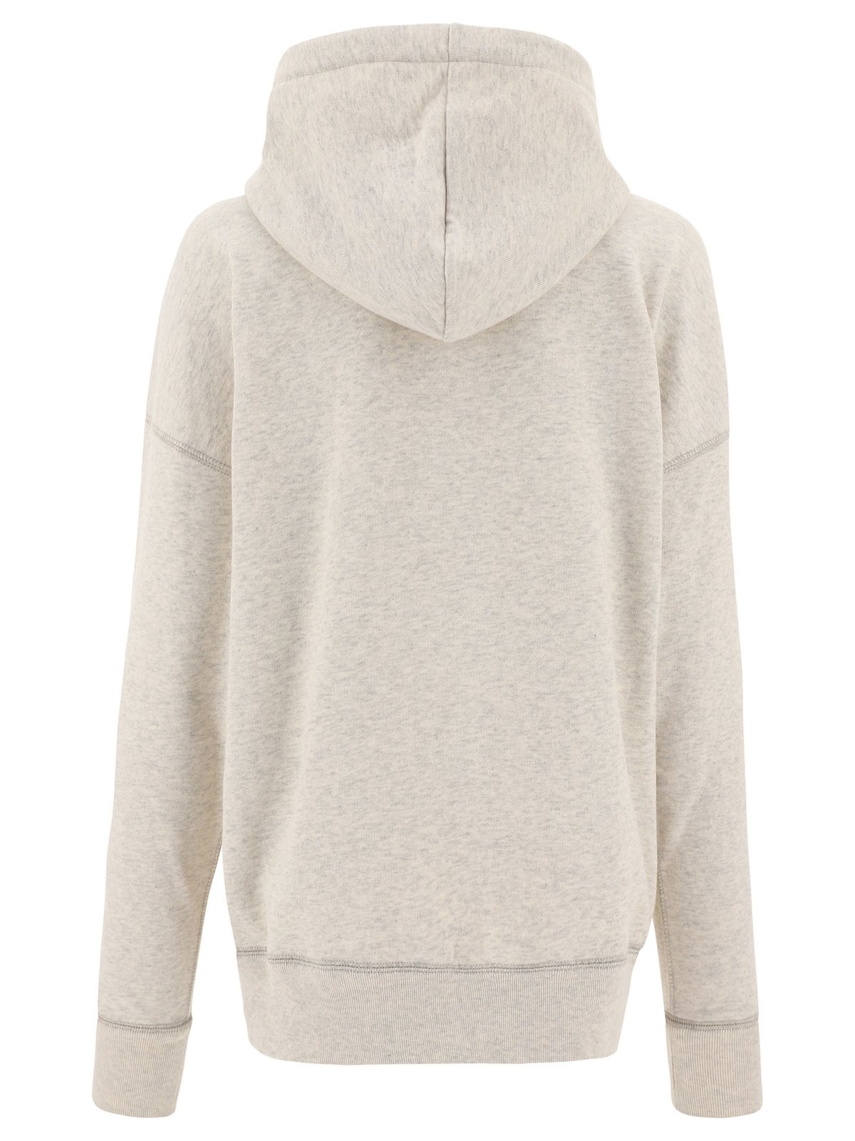 Isabel Marant Étoile Mansel Logo Printed Drawstring Hoodie