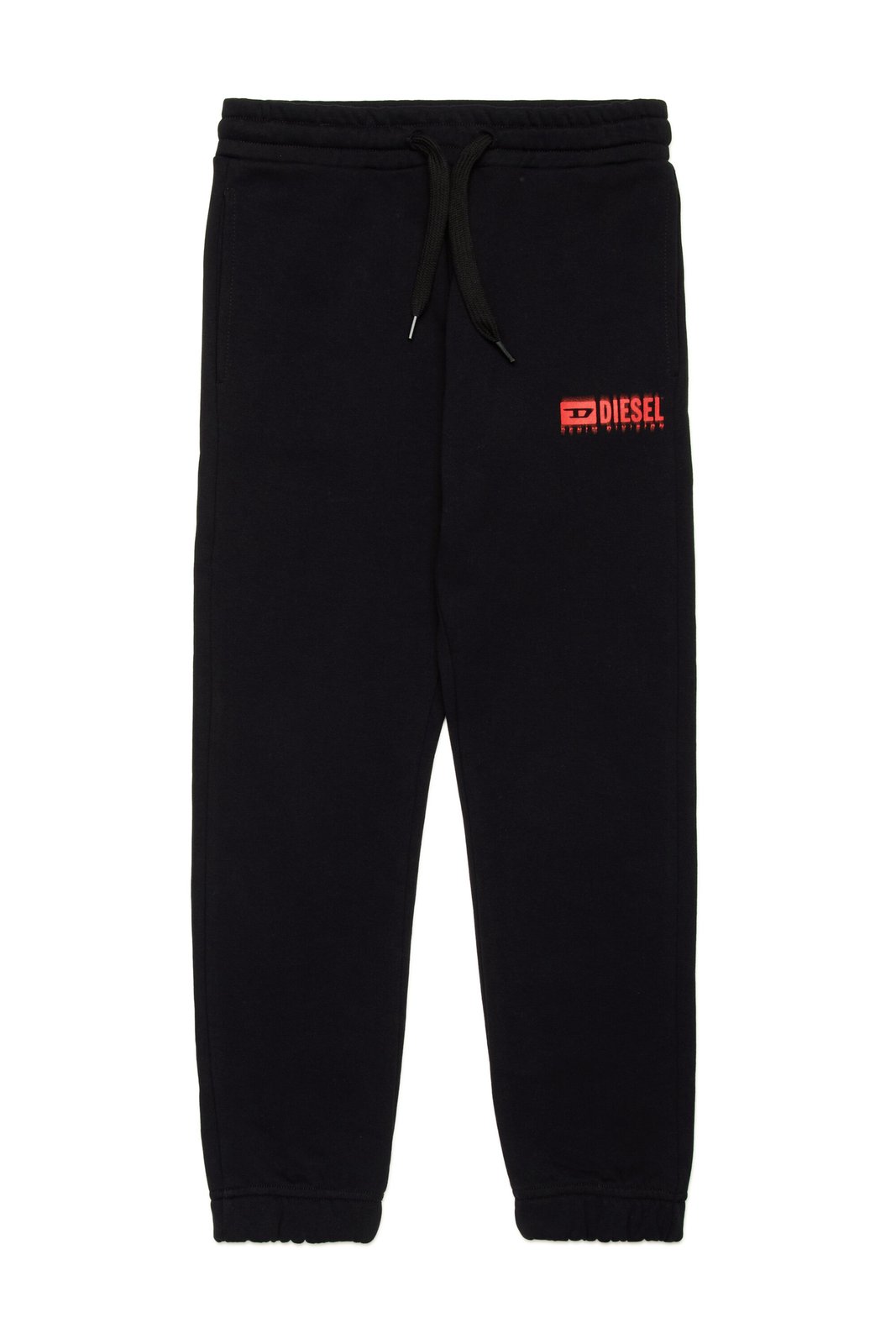 Diesel Kids Logo Printed Fleece Jogger Pants