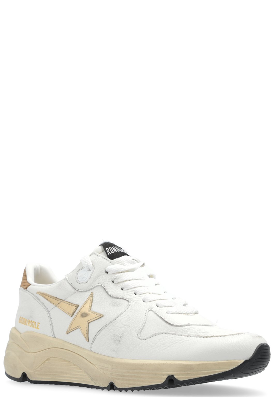 Golden Goose Deluxe Brand Star Patch Lace-Up Sneakers