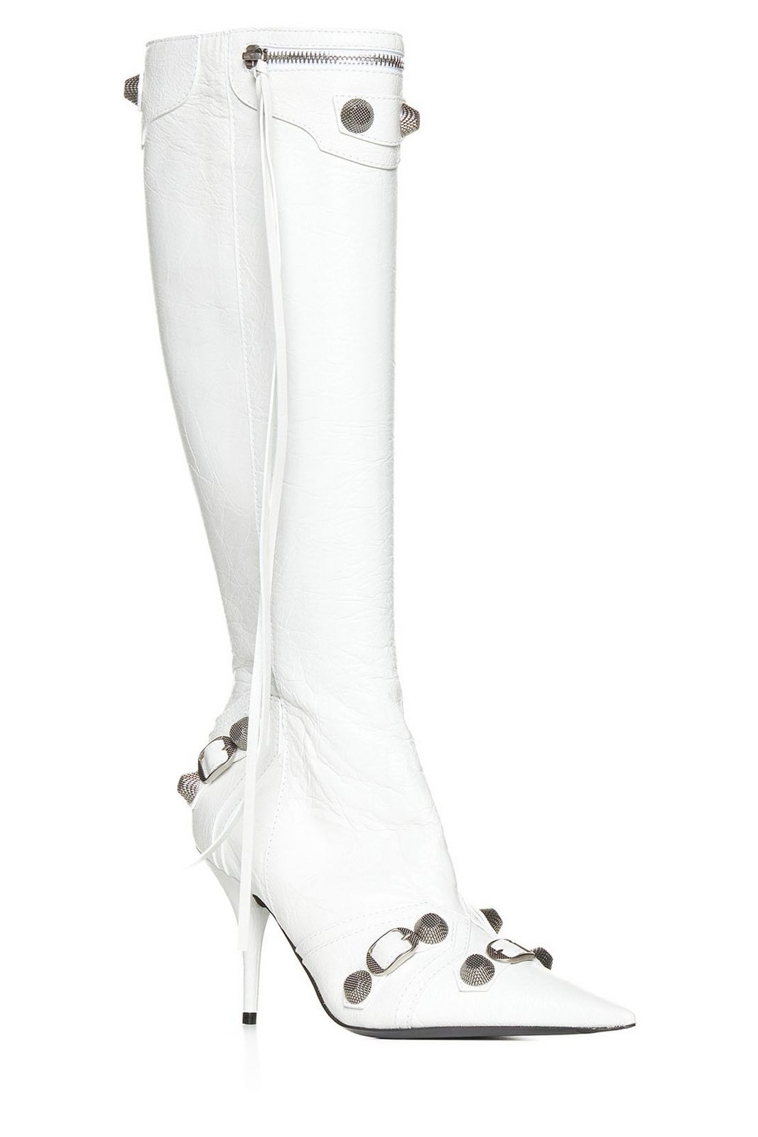 Balenciaga Cagole Pointed-Toe Boots