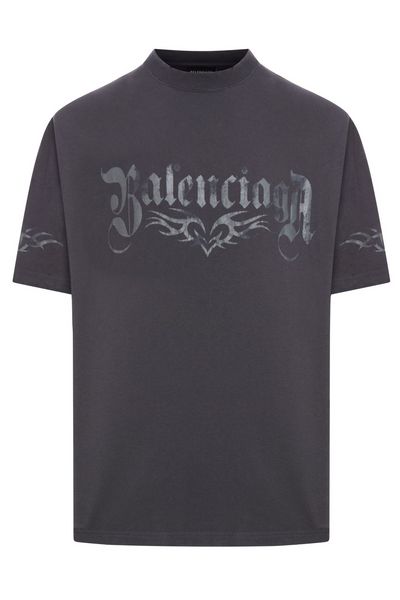 Balenciaga Destroyed Layered Long-Sleeved T-Shirt
