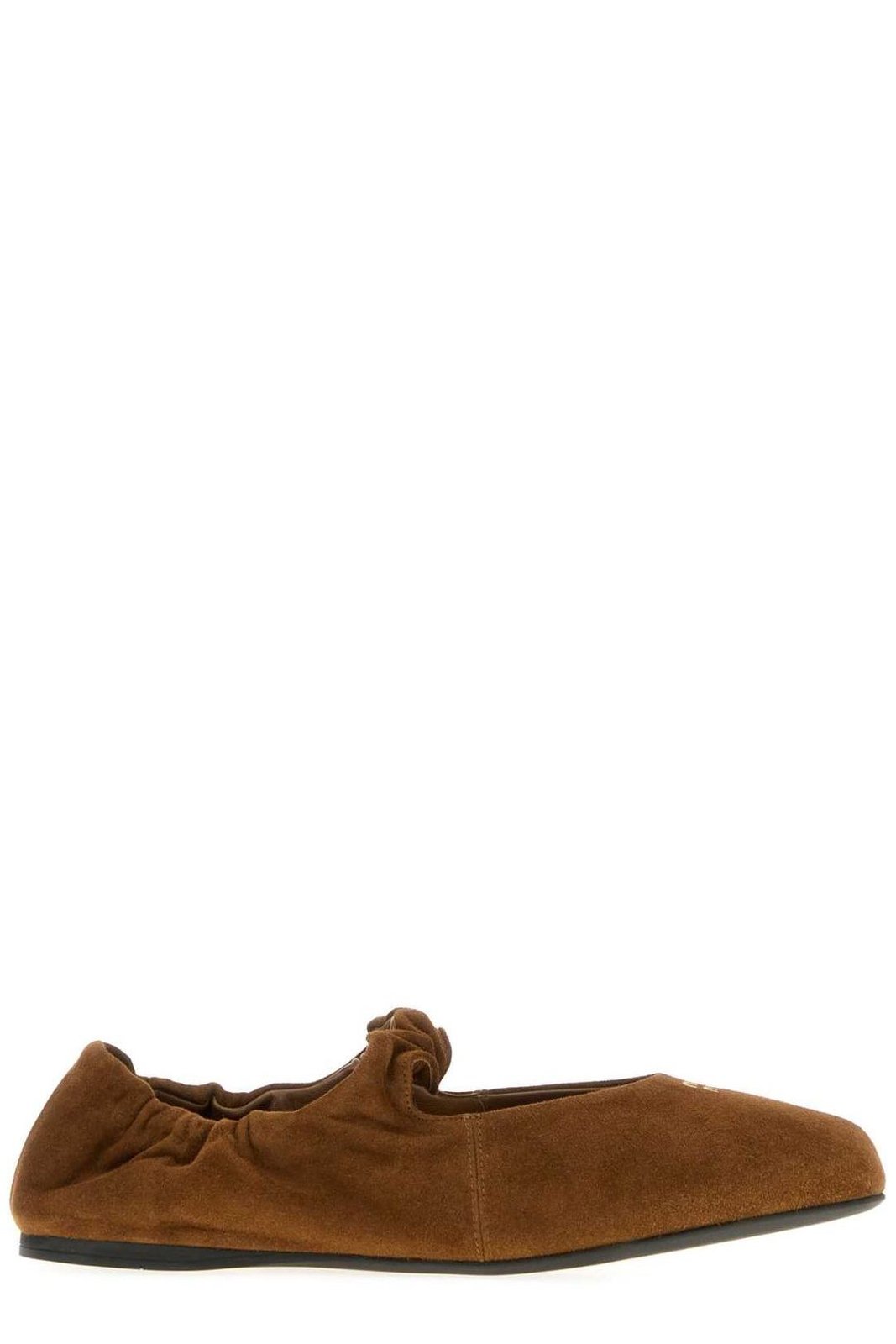 Miu Miu Logo-Detailed Ballet Flats