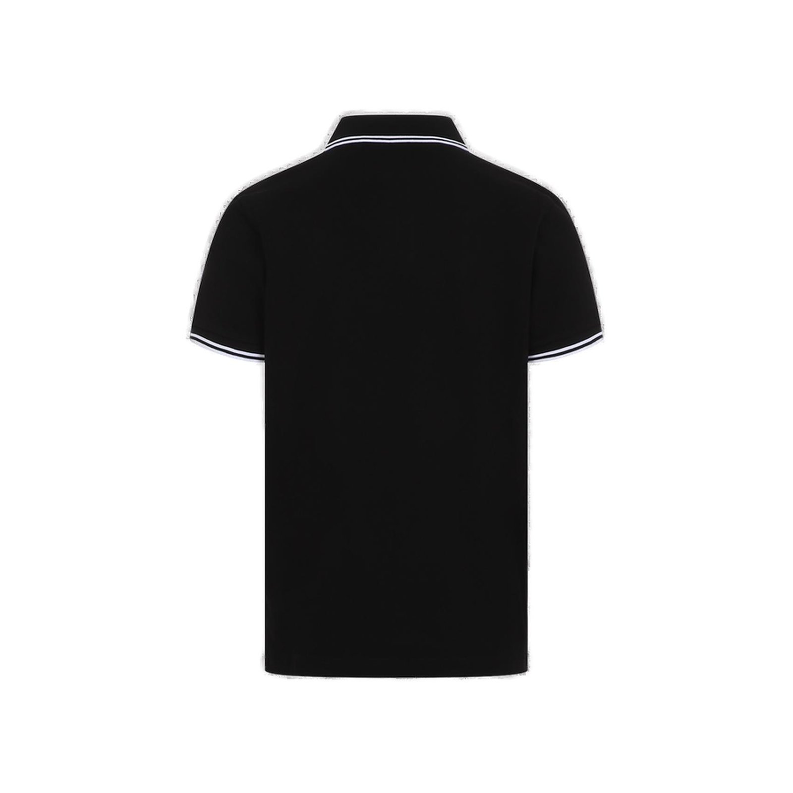 Moncler Logo Patch Short-Sleeved Polo Shirt