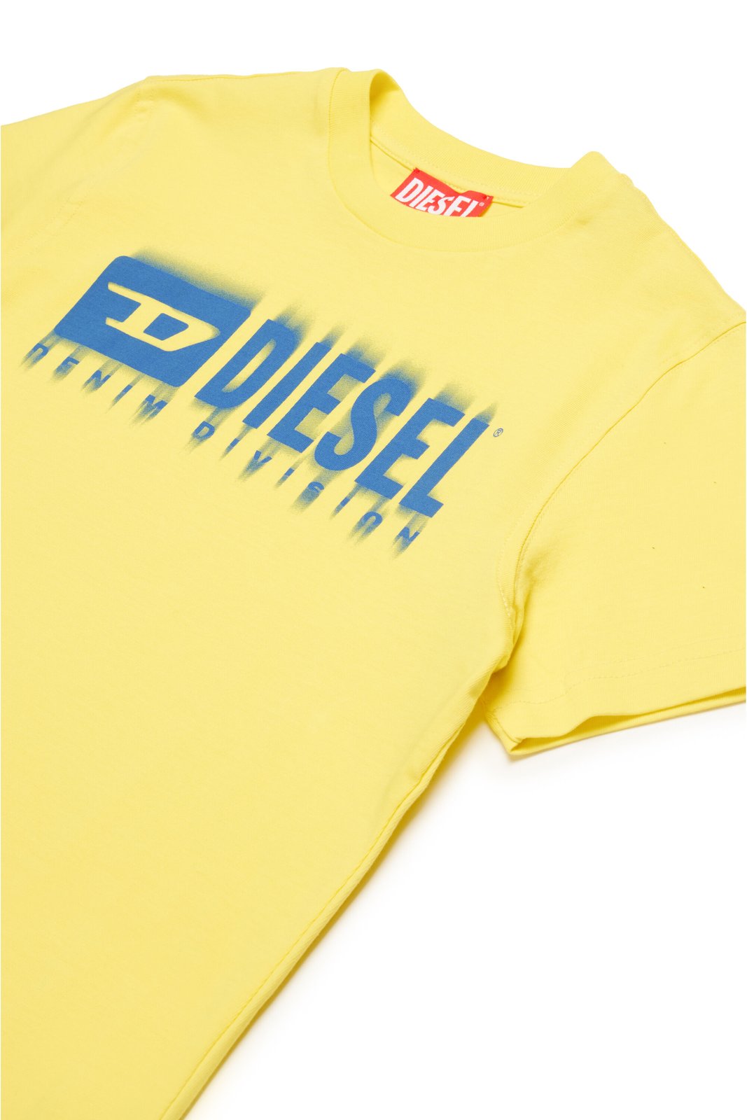 Diesel Kids Logo Printed Crewneck T-Shirt
