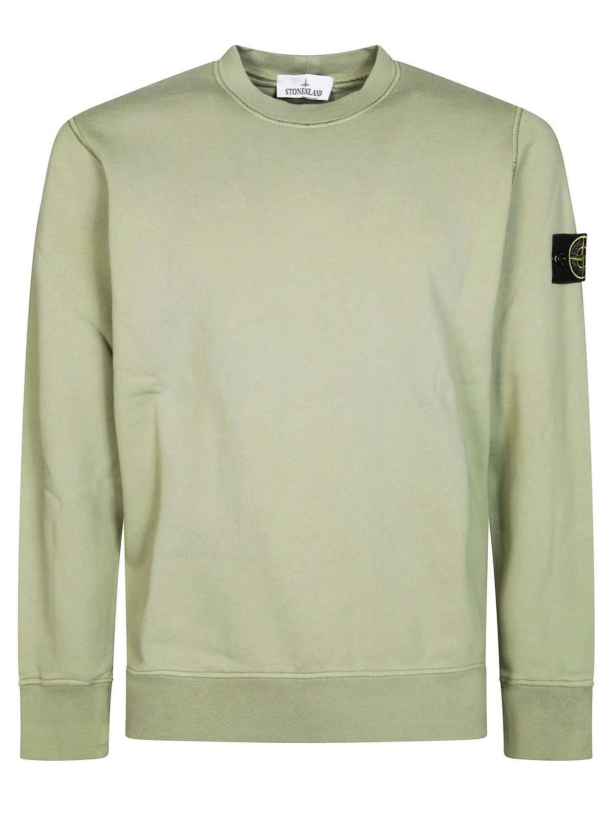 Stone Island Logo Patch Crewneck Sweatshirt