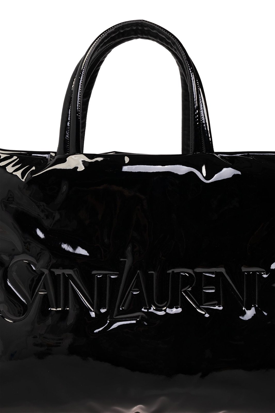 SAINT LAURENT PARIS｜ (809824 AAB32 1000) SAINT LAURENT: Puffer bag in quilted nappa - Black | Saint