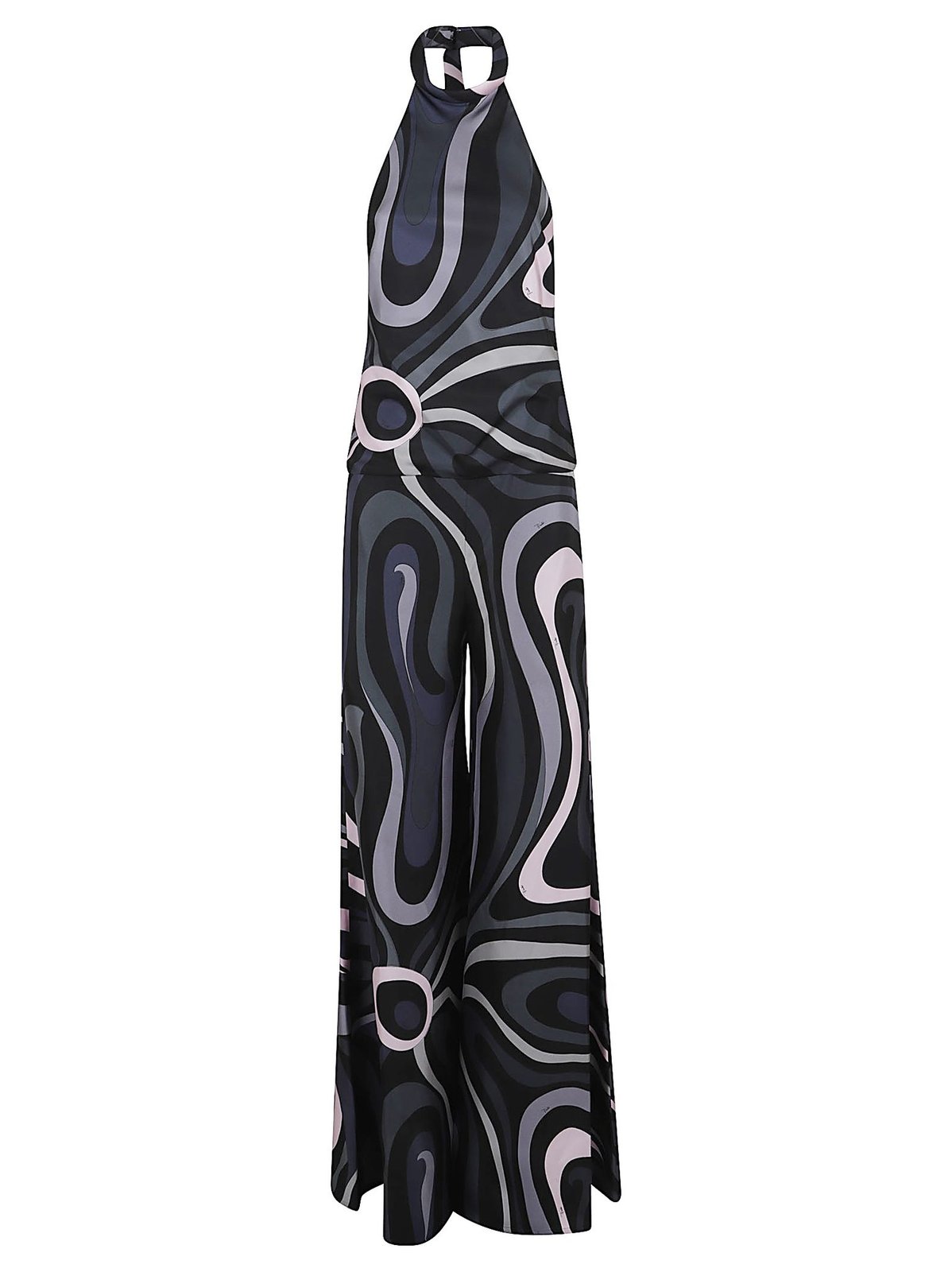 PUCCI V-Neck Printed Sleeveless Jumpsuit