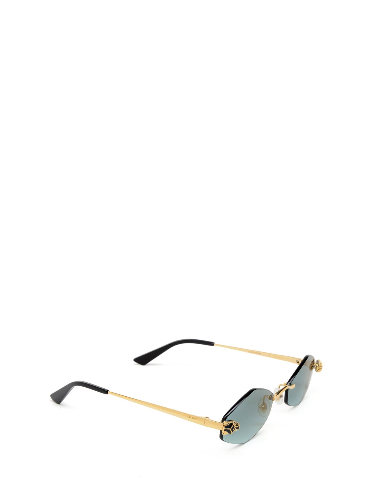 Cartier Geometric Frame Sunglasses
