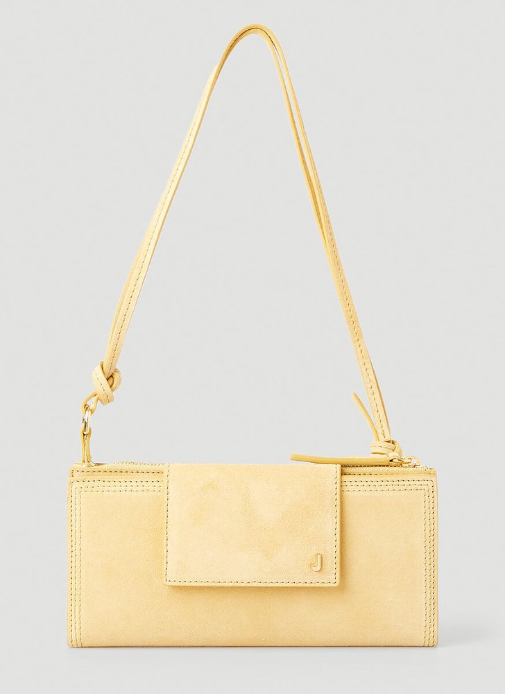 Jacquemus Le Pichoto Shoulder Bag In Yellow ModeSens