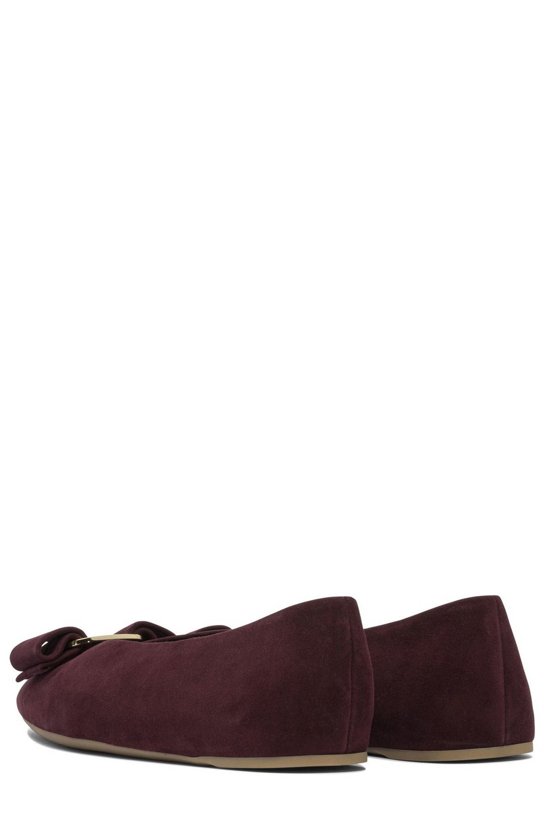 Ferragamo Vara Bow Ballet Flat Shoes