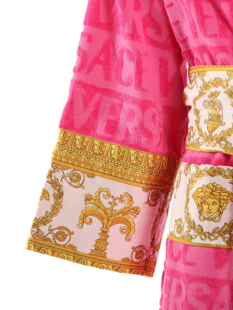 Versace I Love Baroque Belted Bathrobe