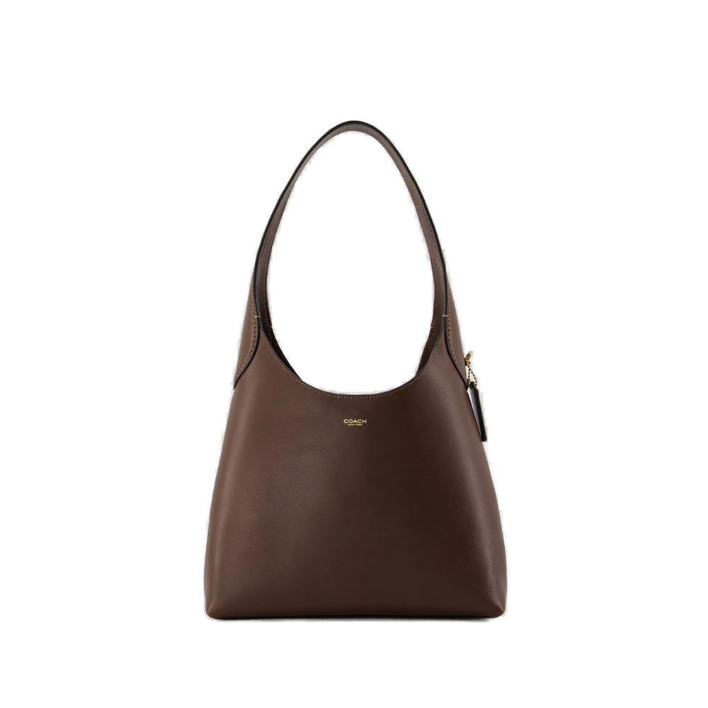Coach Brooklyn 28 Logo Detailed Shoulder Bag