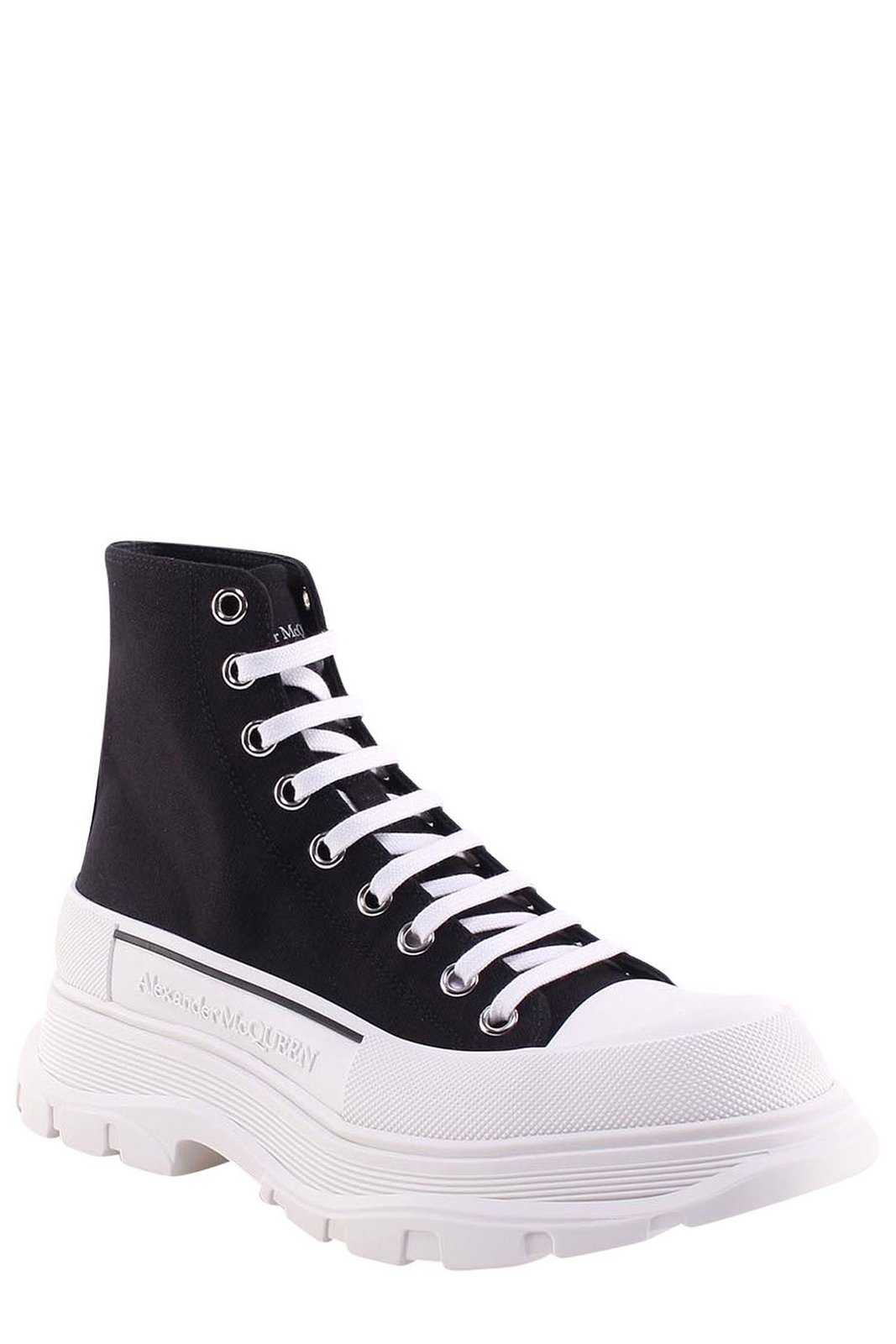 Alexander McQueen Tread Slick Lace-Up Sneakers