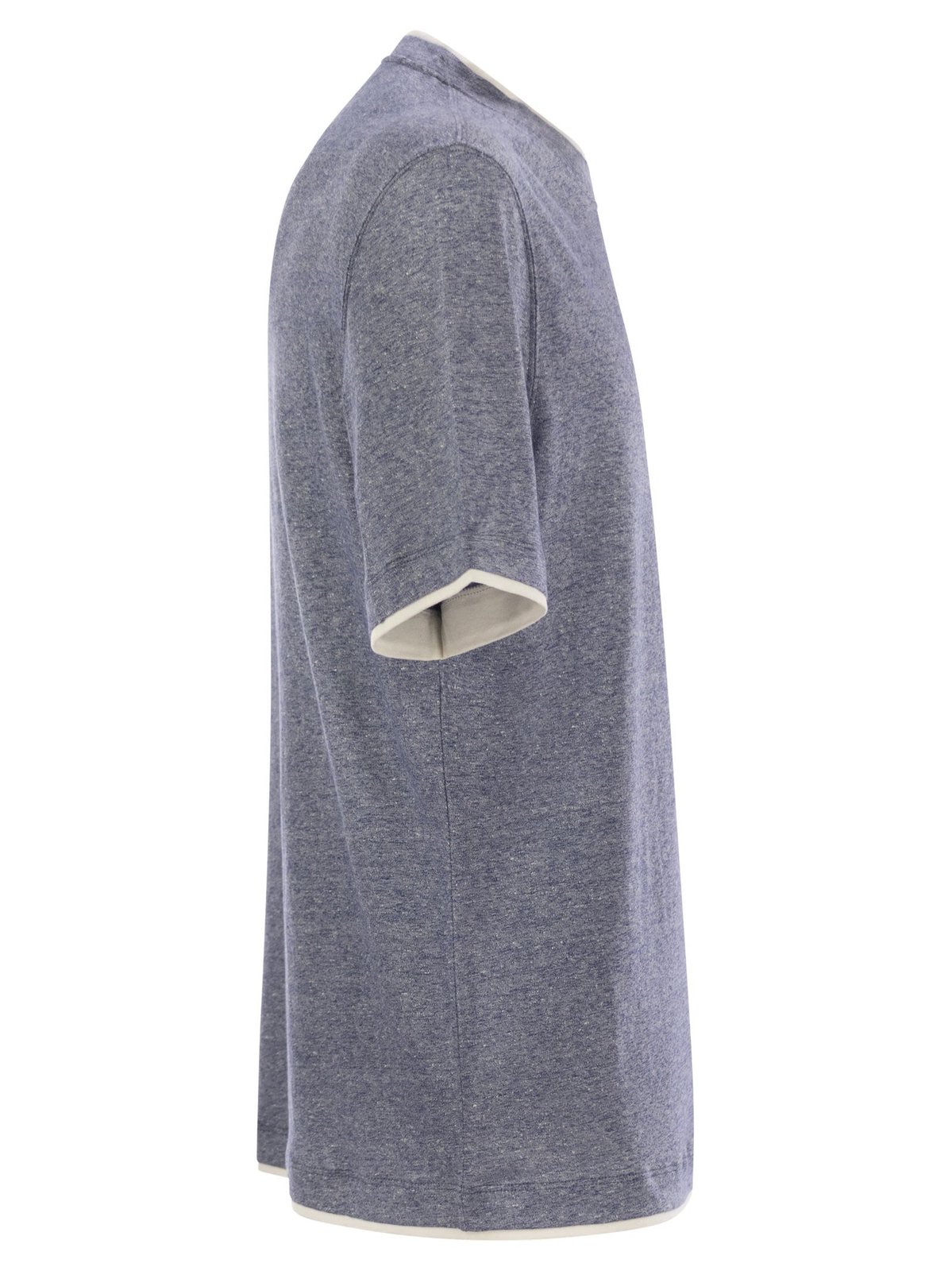Brunello Cucinelli Layered Effect Crewneck T-Shirt