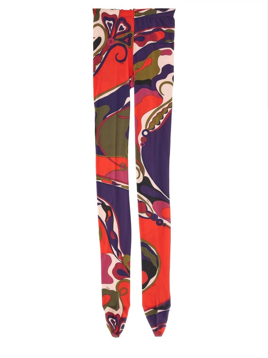 PUCCI Orchidee Print Tights