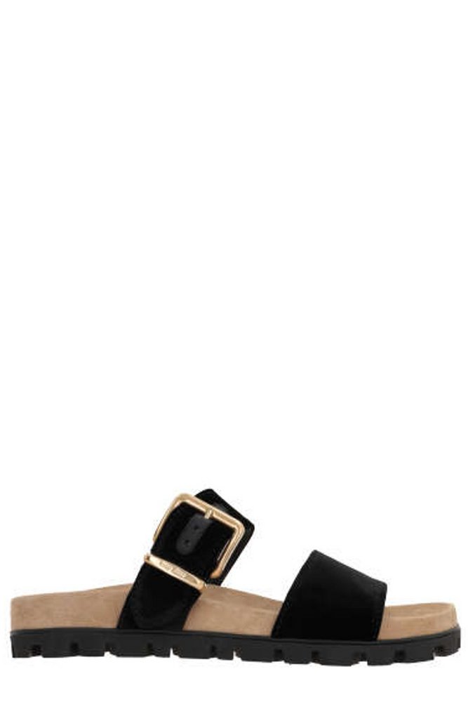 Miu Miu Slip-On Sandals – Cettire