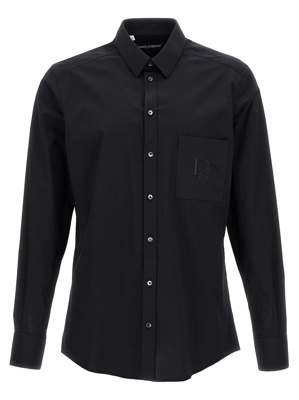 Dolce & Gabbana DG Embroidered Long-Sleeved Shirt