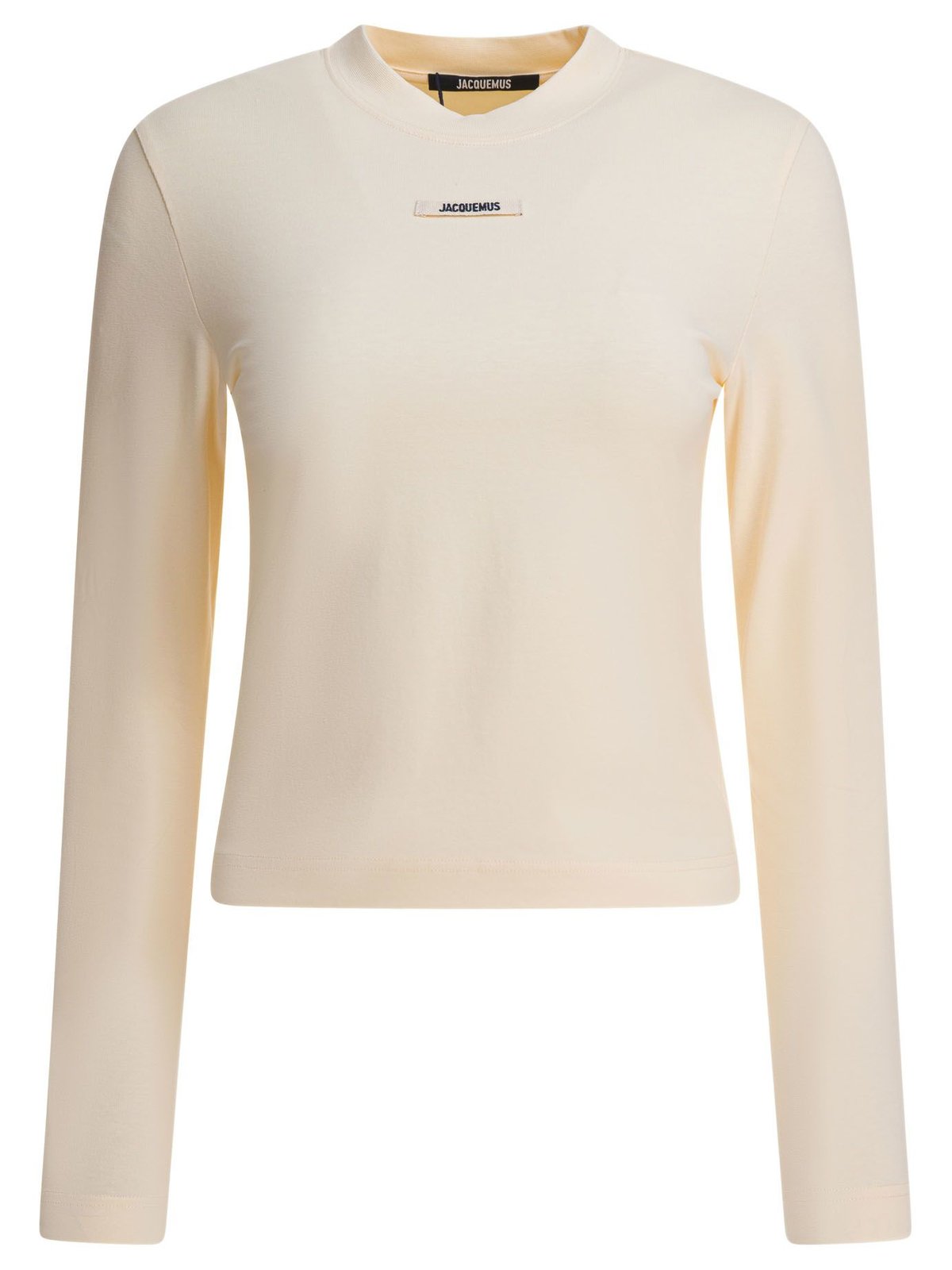 Jacquemus Logo Patch Long-Sleeve Top
