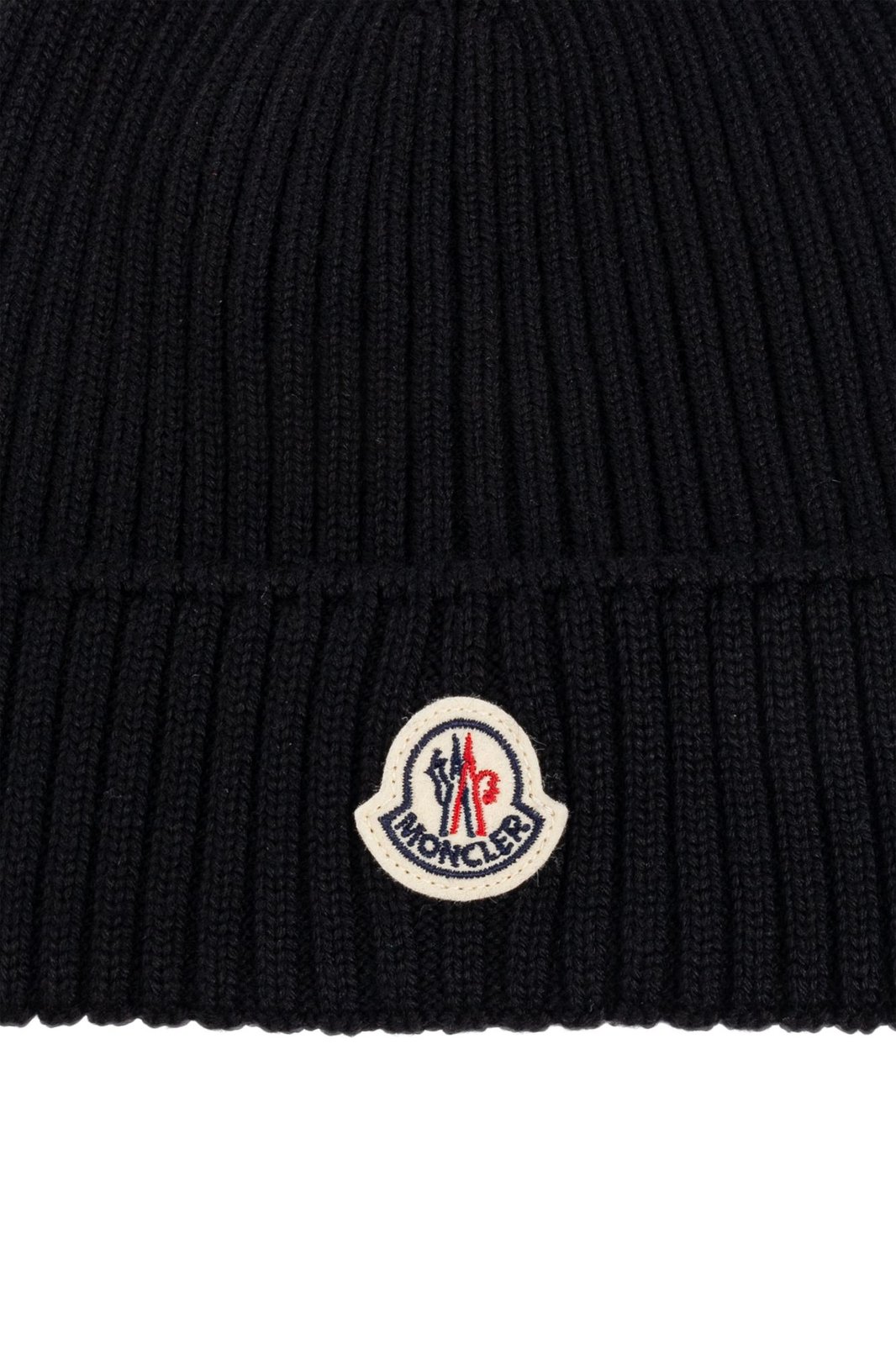 Moncler Enfant Logo Patch Beanie