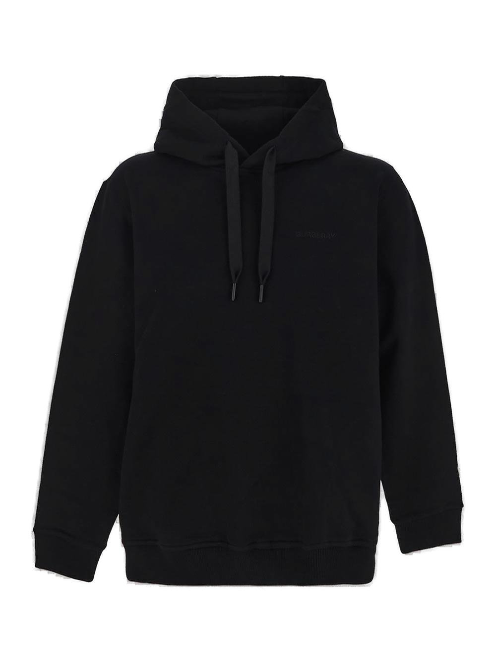 Burberry Drawstring Long-Sleeved Hoodie