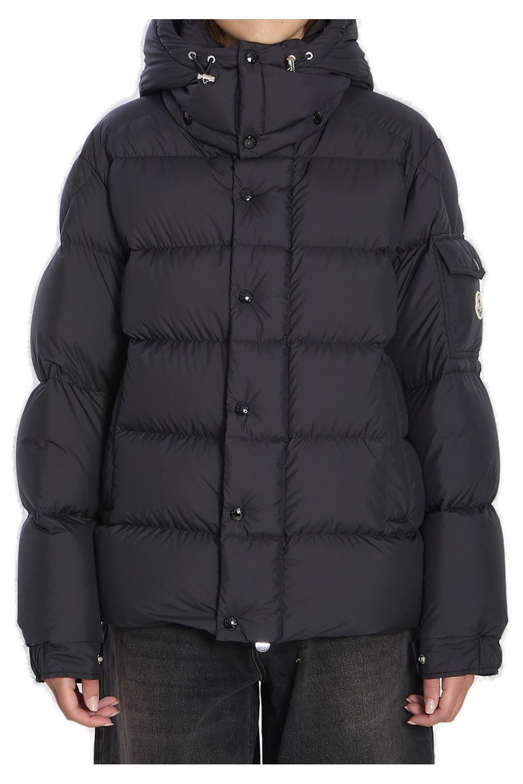 Moncler Maya 70 Hooded Short Puffer Jacket