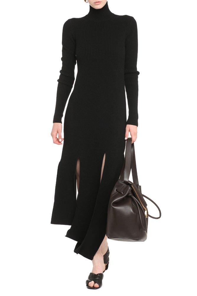 Bottega Veneta Asymmetric Knitted Dress 